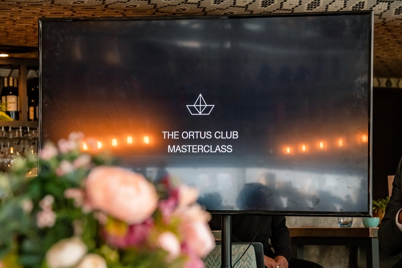 The Actionable Futurist® Andrew Grill moderating at the Ortus Club