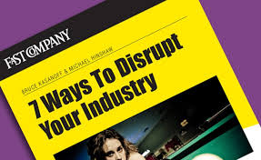 Disrupt your own industry before the regulator makes you - The