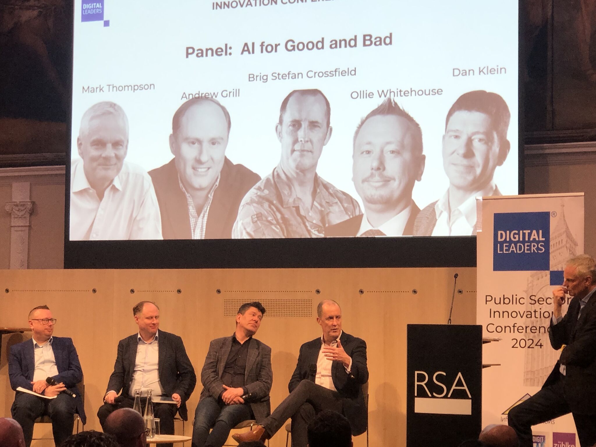 Public Sector Innovation Conference AI for good and bad » The