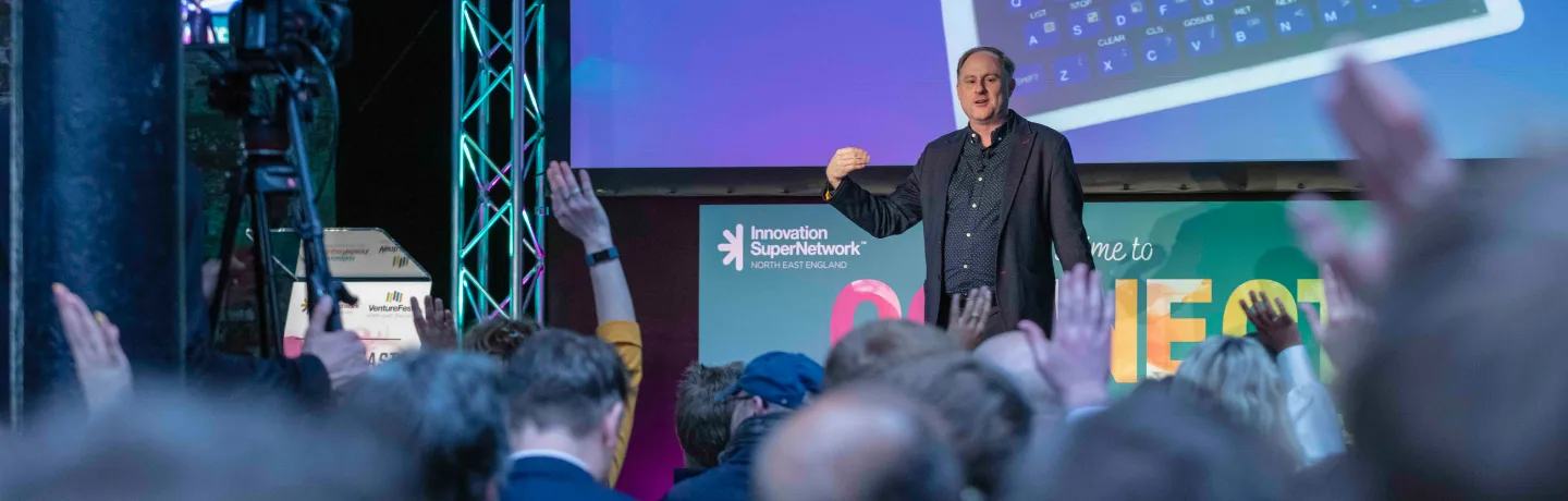 AI Expert Andrew Grill thrills the audience in Newcastle on the power of technology