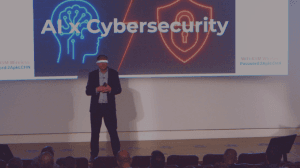 Actionable Futurist Andrew Grill discusses the new cyber threats from AI at the Kocho Microsoft Cyber Summit in London