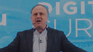 Andrew Grill asks the question "Are You Digitally Curious" for Fujifilm in Madrid, Spain