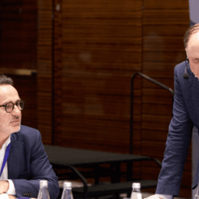 andrew grill leads a workshop in Baku, Azerbaijan for Neqsol holdings executives